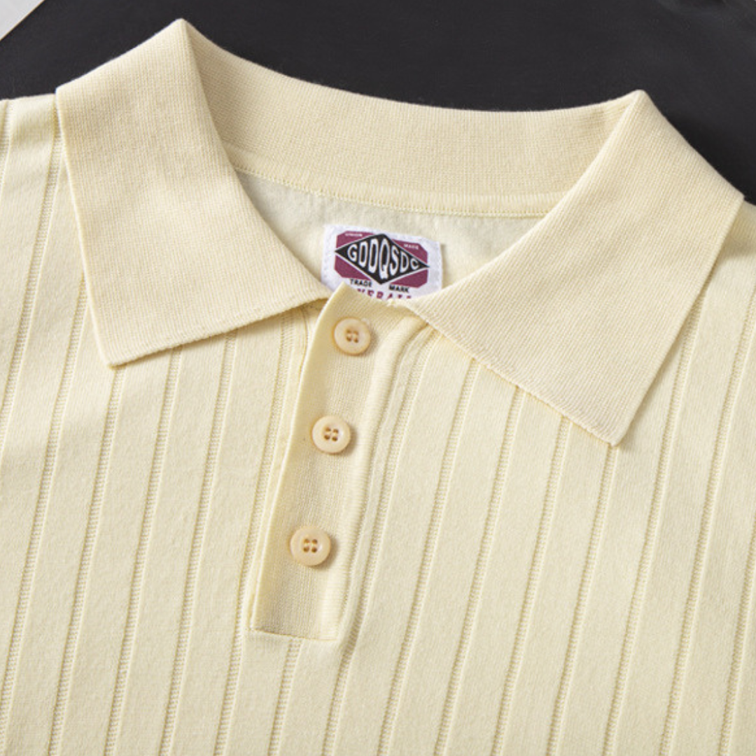 Mulsée Mulberry Silk Polo Shirt