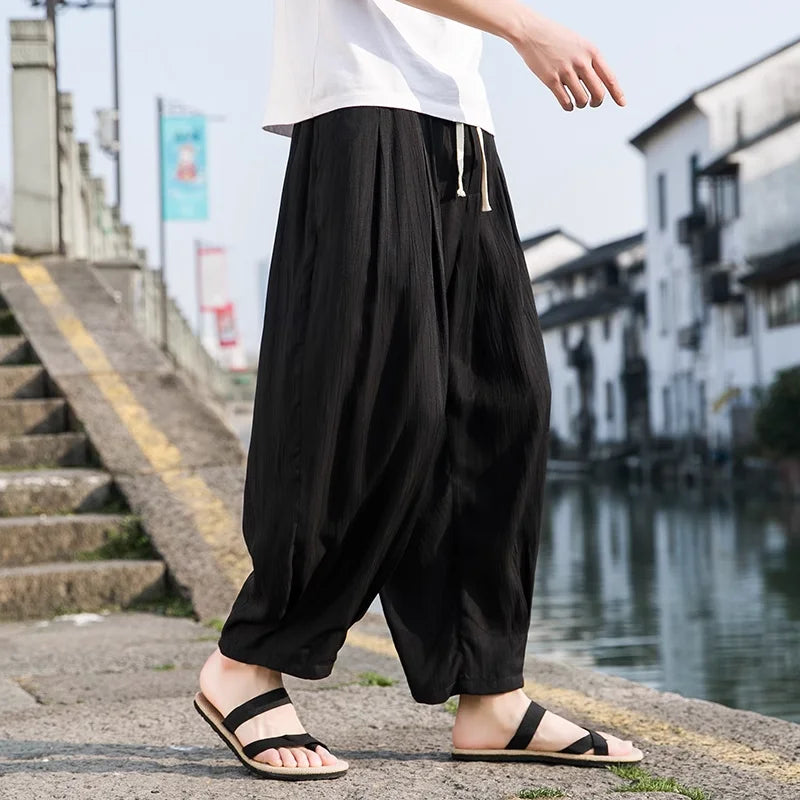 Capri Linen Trousers