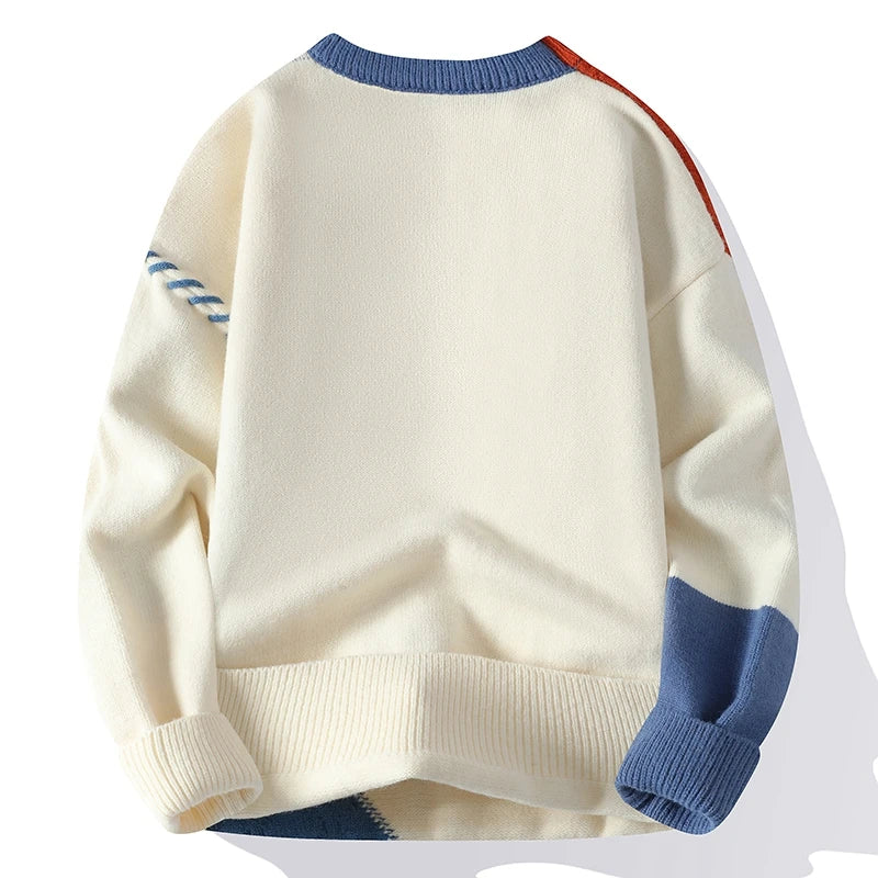 Monte Carlo Luxe Wool Patchwork Sweatshirt