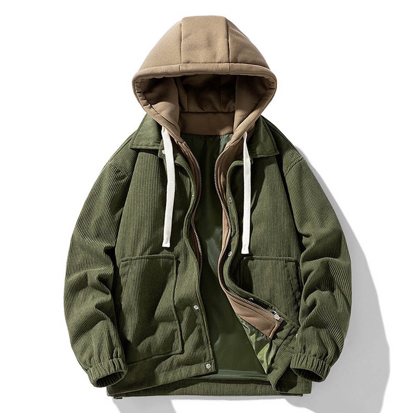 Saint Corduroy Cotton Hoodie