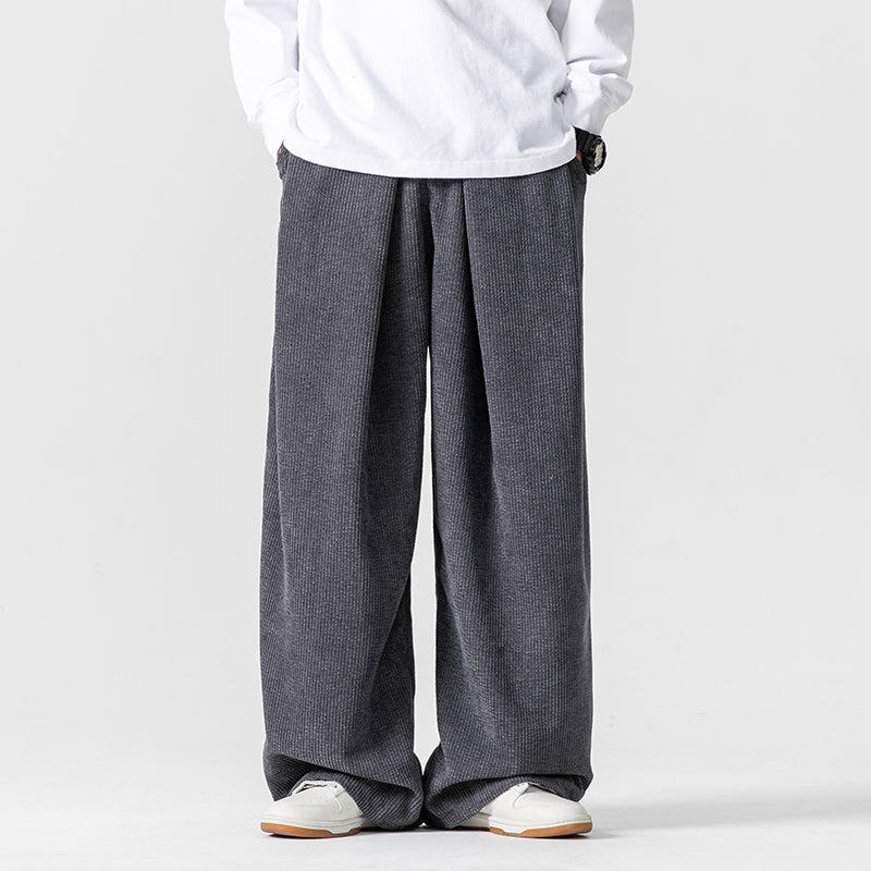 Milan Wide Fit Corduroy Cotton Pants