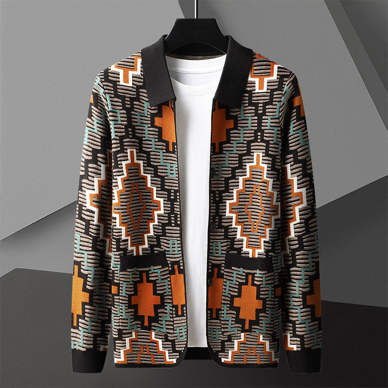 Cusco Tribal Knitted Cardigan