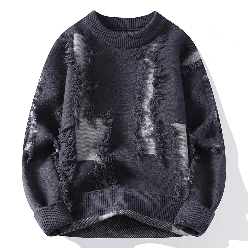 Baveno Distressed Wool Sweater