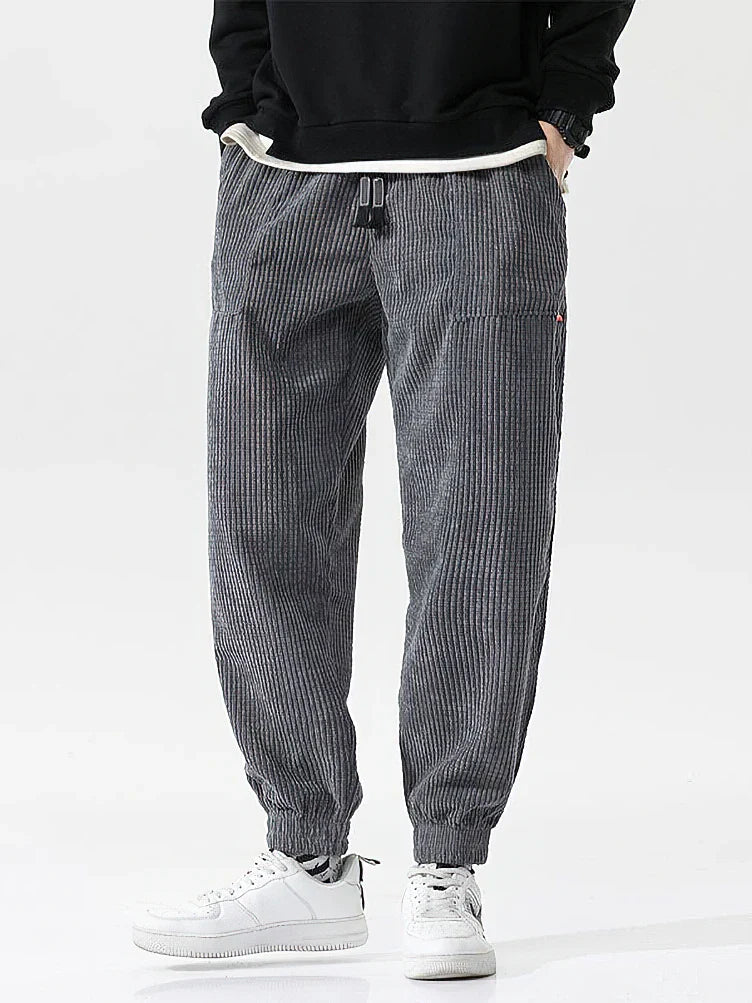 Casual Baggy Corduroy Cotton Joggers