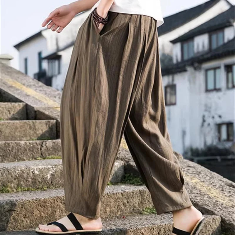 Capri Linen Trousers