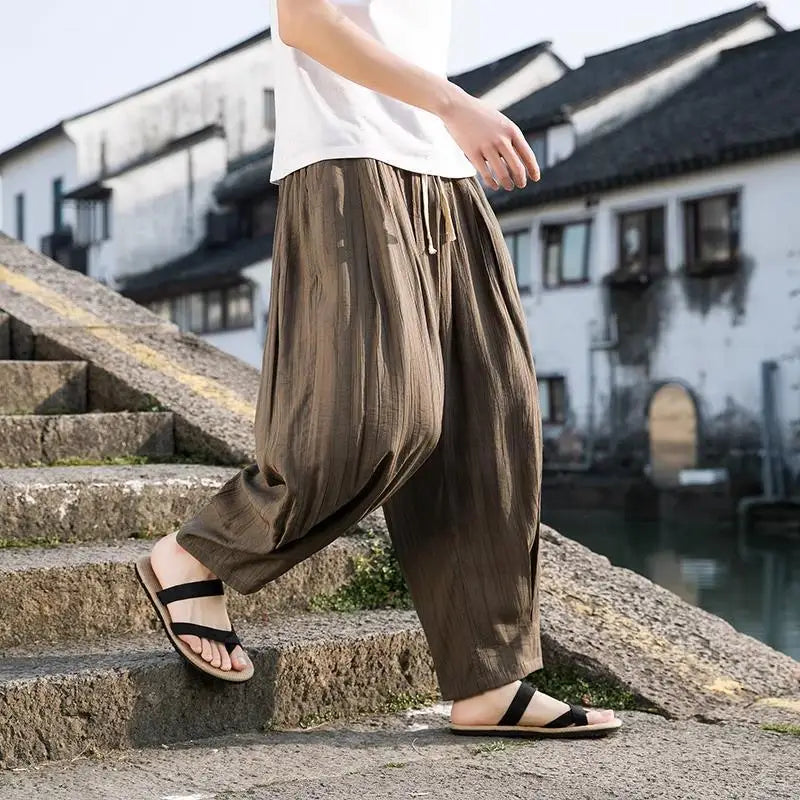 Capri Linen Trousers