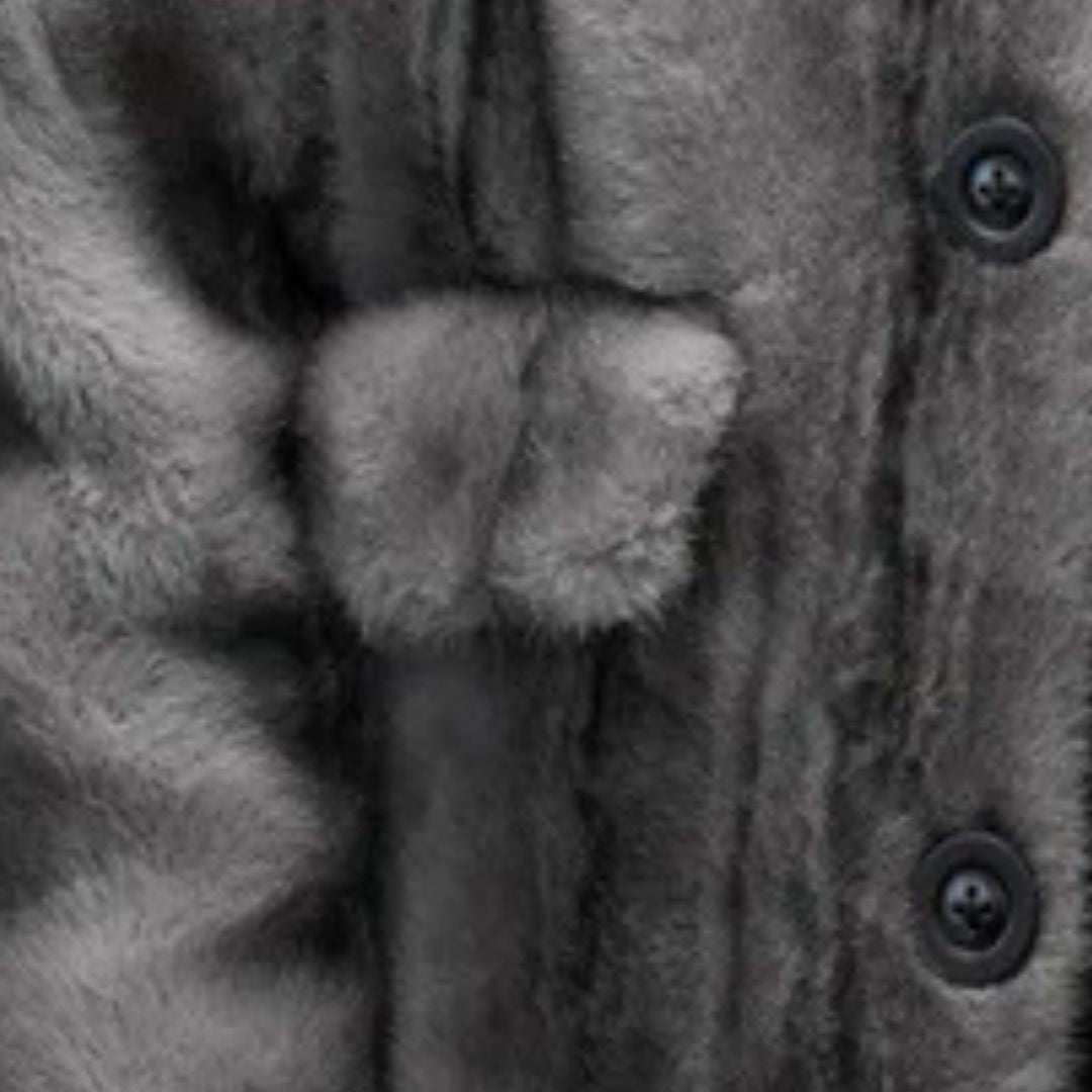 Coaraze Cotton Blend Fur Jacket