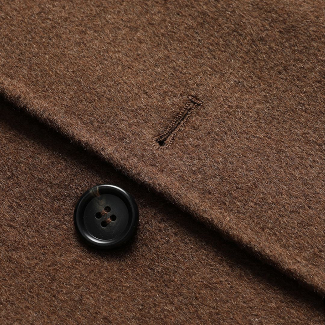 Le Colombier Cashmere Wool Padded Trench Coat