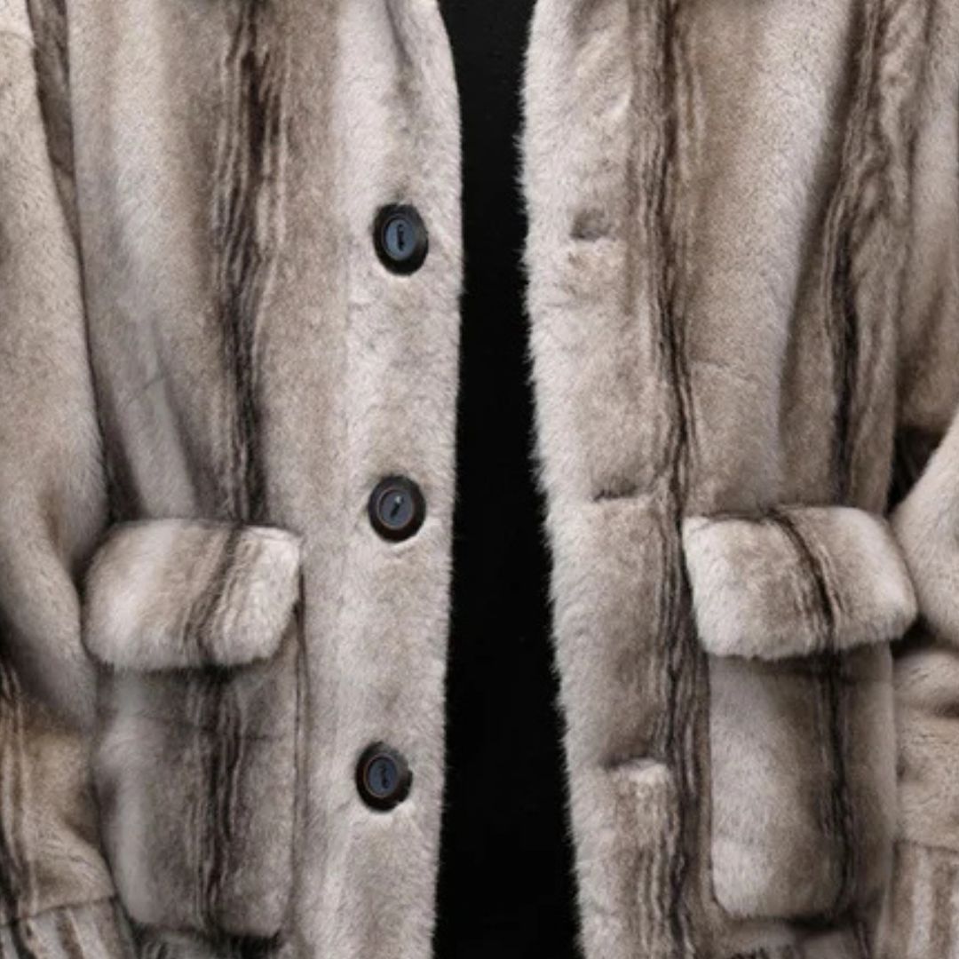 Coaraze Cotton Blend Fur Jacket