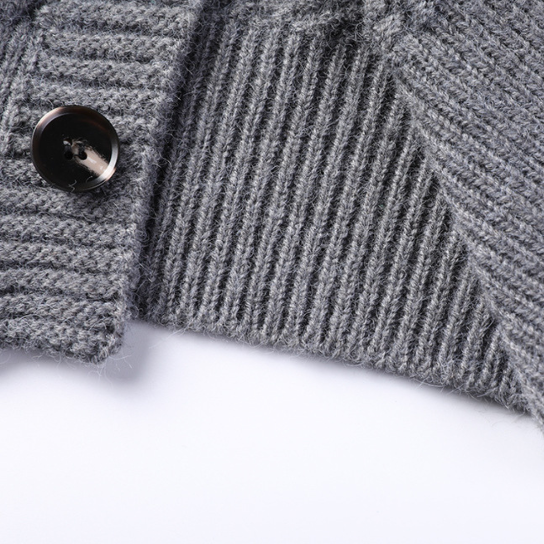 Mondese Cross-Knit Wool Sweater