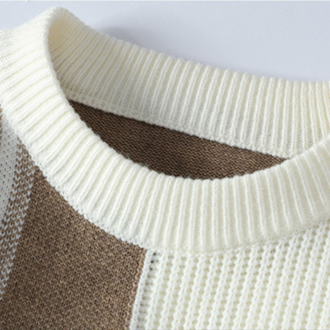 Elba Knitted Wool Sweater