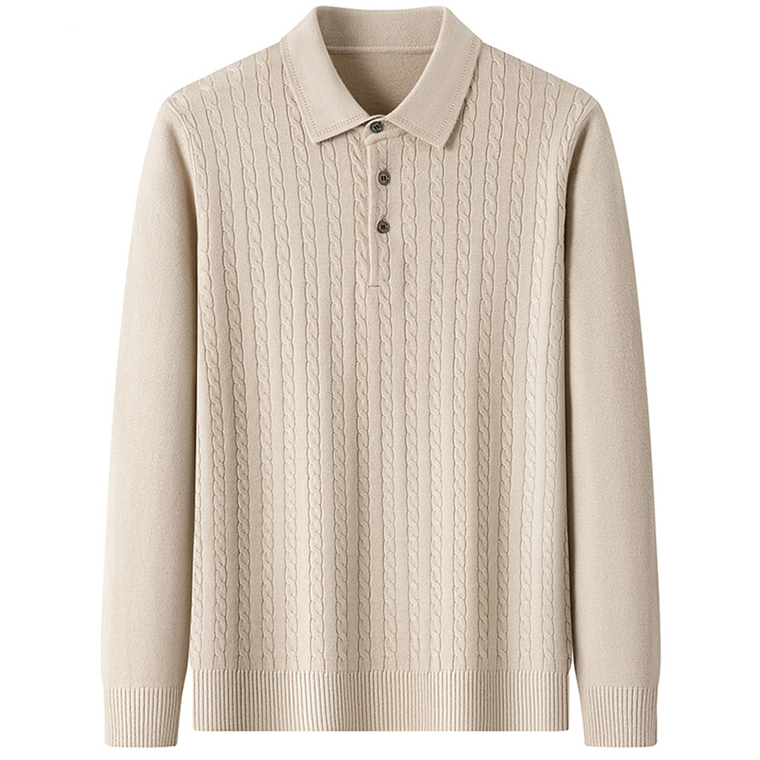 Colmar Knitted Wool Polo Sweater