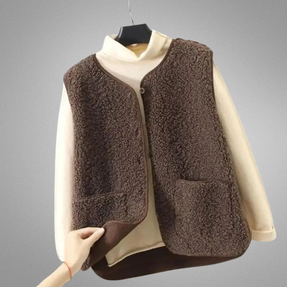 Portofina Cotton Fleece Vest