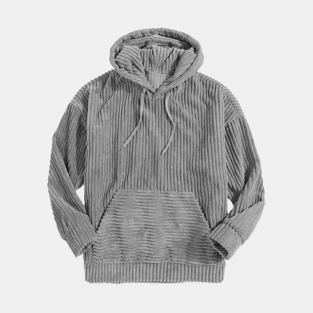 Monaco Core Corduroy Cotton Hoodie